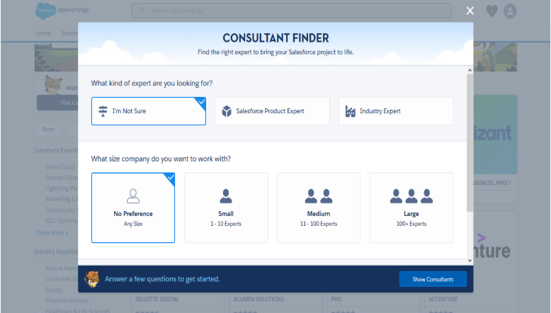 consultant finder