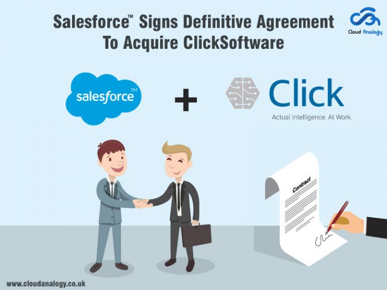 Salesforce Signs Definitive Agreement To Acquire ClickSoftware - Cloud ...